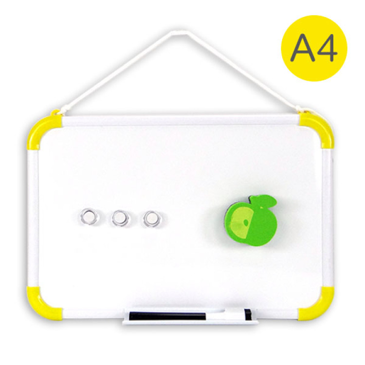 A4 直橫式兩用磁性白板(台灣筆樂)