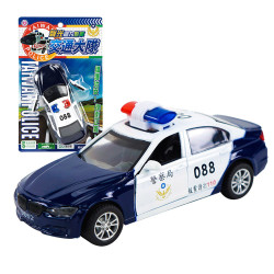 聲光合金台灣110警車(授權)(ST)