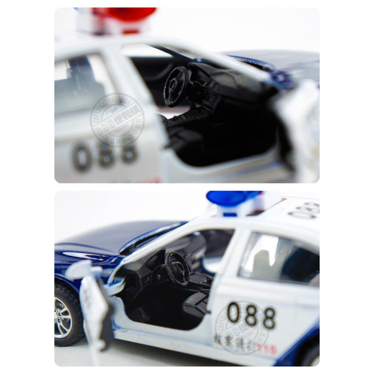 聲光合金台灣110警車(授權)(ST)