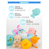 6入動物洗澡玩具啾啾(貓頭鷹浴缸版)(ST安全漆)