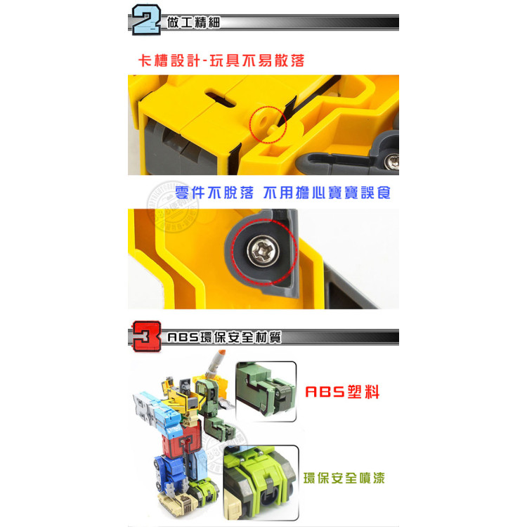 數字變形積木機器人(每款2變/10款可大合1)(授權) (無法超商取貨)