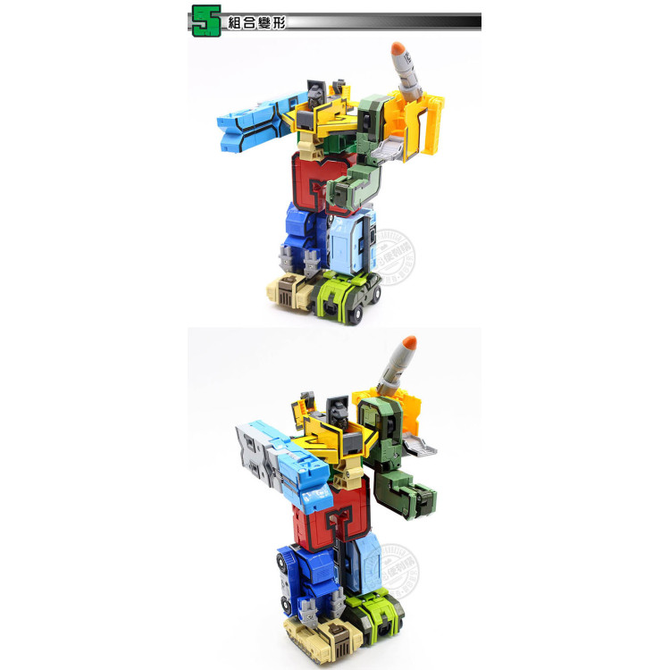 數字變形積木機器人(每款2變/10款可大合1)(授權) (無法超商取貨)
