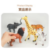 5入野生動物模型(中型)(硬偏軟材質)(安全塑料)(YS8006)