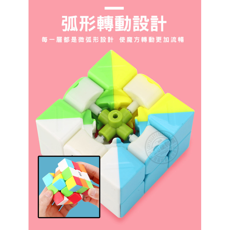 魔方格魔術方塊大禮盒(2階+3階+4階+5階+魔方秘笈)(6色炫彩版)(授權)