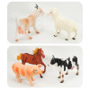 5入仿真農場動物模型(大隻)(乳牛版)(安全塑料)