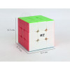 魔方格三階比賽專用魔術方塊(六色螢光版)(授權)