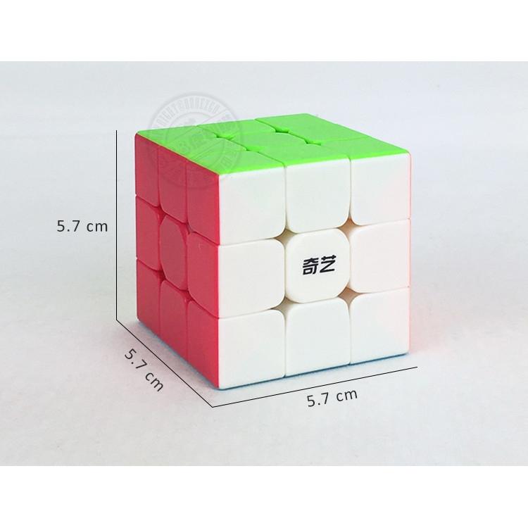 魔方格三階比賽專用魔術方塊(六色螢光版)(授權)