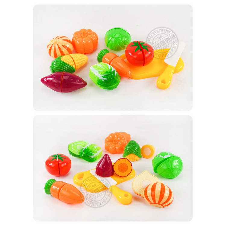 8入蔬菜切切樂(地瓜版)(ST安全漆)(828)