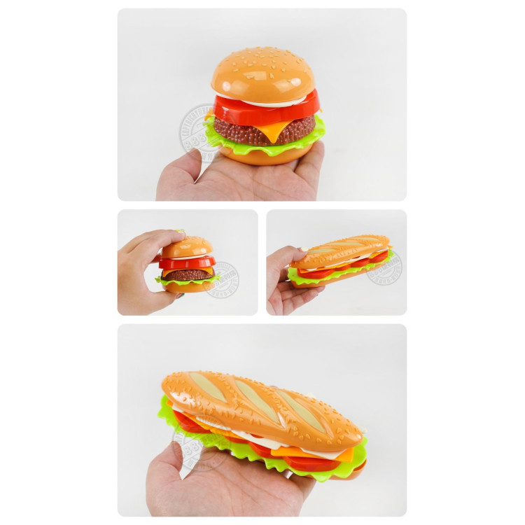 7入薯條漢堡套餐切切樂(潛艇堡版)(ST安全漆)(903D)