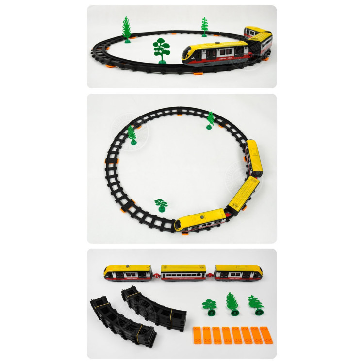 3截式地鐵捷運軌道列車(軌道全長176)(2941) (無法超商取貨)