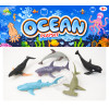 6入仿真海洋動物模型(小隻)(硬材質)(安全塑料)