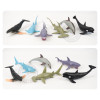 6入仿真海洋動物模型(小隻)(硬材質)(安全塑料)