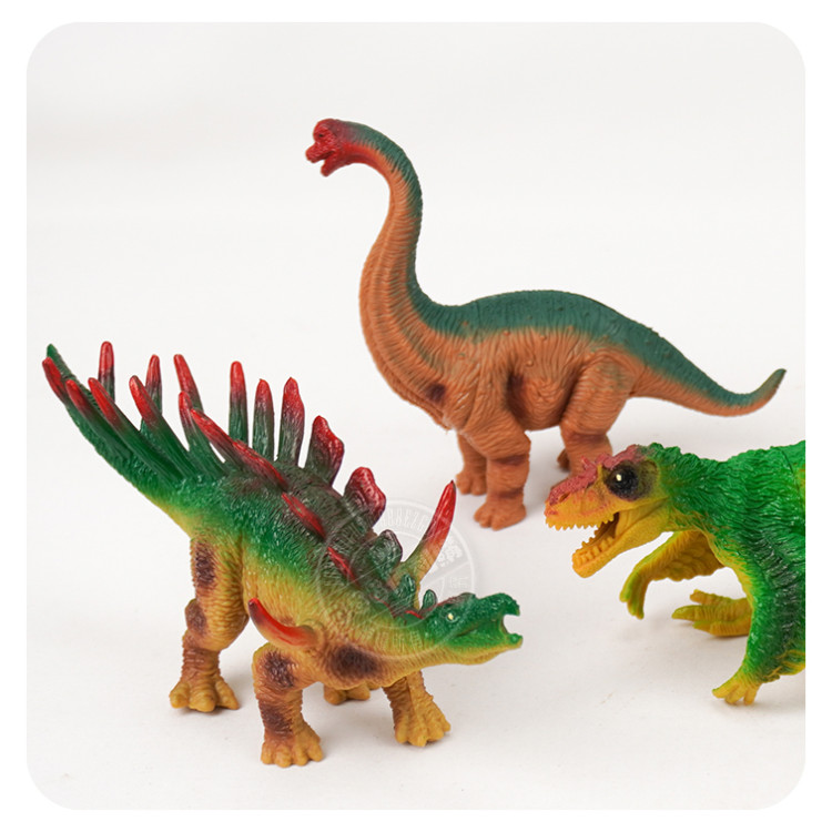 6入仿真恐龍動物模型(小隻)(硬材質)(安全塑料)