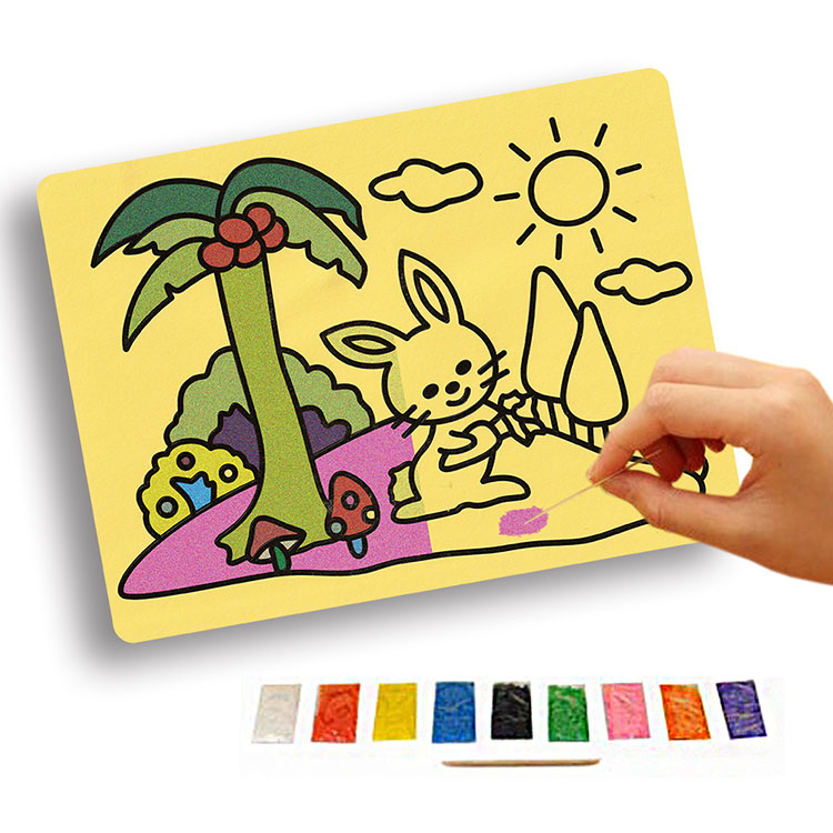 大號砂畫(沙畫圖案多款)  1/36/13