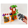 JDLT幼兒版動物園場景建構大積木(CE環保塑料)(5063)(43PCS)(透明袋裝)