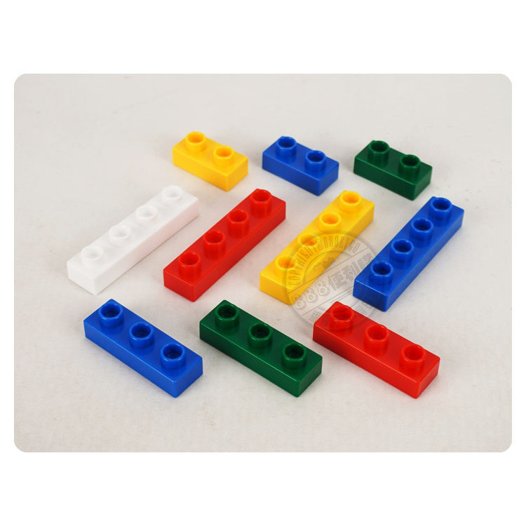 ST台灣製幼兒大塊益智積木(168PCS桶裝收納組)(與樂高得寶積木相容)