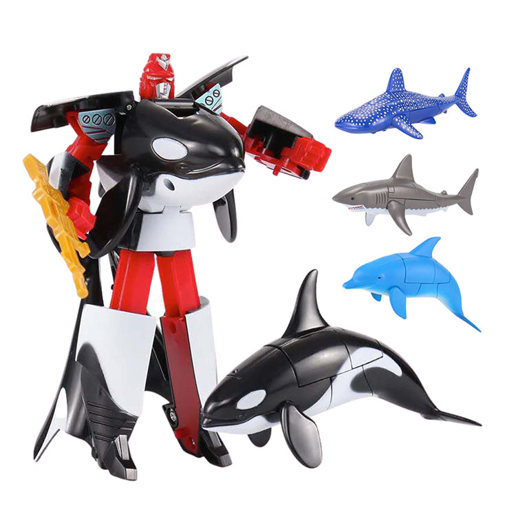 T732日版卡裝海洋動物變形機器人(ST)(2入裝)