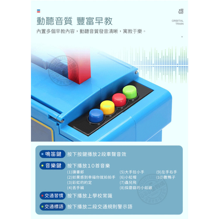 收納式聲光大火車頭 + 磁吸式電動軌道小火車(多功能品質佳) (無法超商取貨)