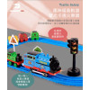 收納式聲光大火車頭 + 磁吸式電動軌道小火車(多功能品質佳) (無法超商取貨)