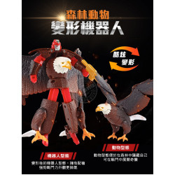 T734卡裝森林動物變形機器人(2入裝)