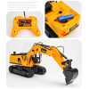 1:18 遙控挖土機/怪手(USB充電池/5通遙控/履帶可單邊動作/車體360度手動)(6801)