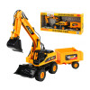 IC音樂說故事大台4輪挖土機+砂石聯結車(怪手可360旋轉)(5832) (無法超商取貨)