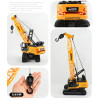 1:20 仿真2.4G八通遙控起重機(吊車)(履帶式可640度旋轉+仿真音效+充電電池)(690B1) (無法超商取貨)