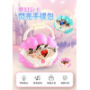 夢幻公主閃亮手提包(可側背+鑰匙上鎖+存錢筒功能)(5599835)