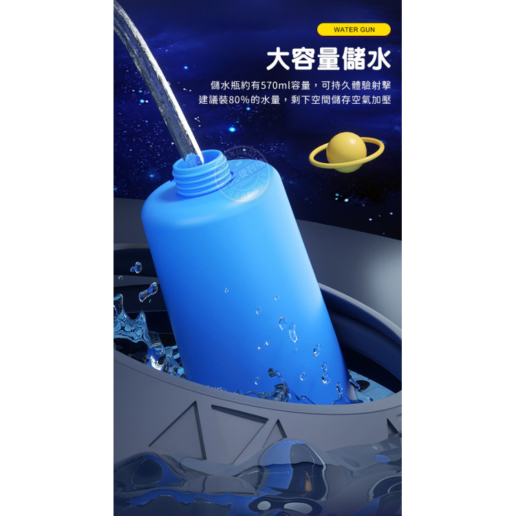 40公分太空梭造型加壓中型水槍(5285)