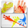 伸縮超大手掌黏黏手(加大粗厚版)(復古童玩)(顏色隨機)(3入裝)
