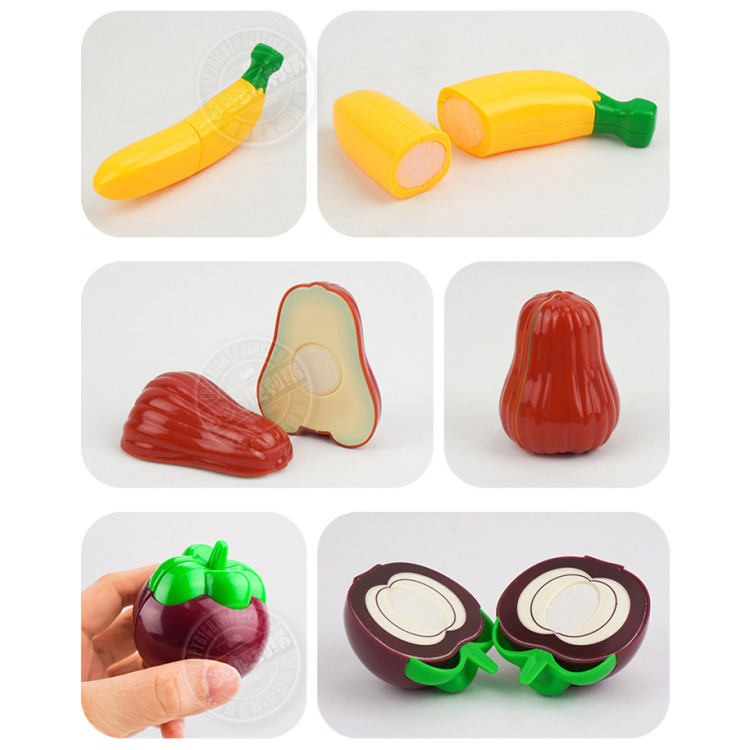 9入水果切切樂(草莓版)(附瀝水籃+刀+砧板)(籃子顏色隨機)(安全漆ST808)