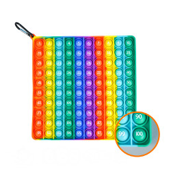 滅鼠先鋒按壓泡泡學數學(舒壓療癒玩具)