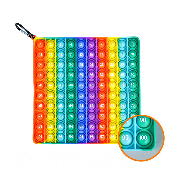 滅鼠先鋒按壓泡泡學數學(舒壓療癒玩具)