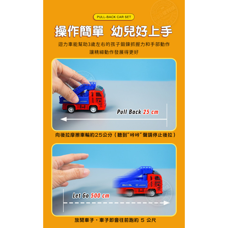 城市交通工具豪華組(迴力驅動)(898115) (無法超商取貨)