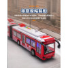 會說故事的電車雙節巴士公車(摩輪推動/車門可開)(燈光音效/音樂/說故事)(5895) (無法超商取貨)