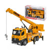 1:16 6輪起重機吊車(可伸縮吊臂360度旋轉台)(燈光音效/音樂/說故事)(5912)