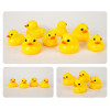 8入黃色小鴨釣鴨樂+撈撈樂洗澡玩具 (ST025)