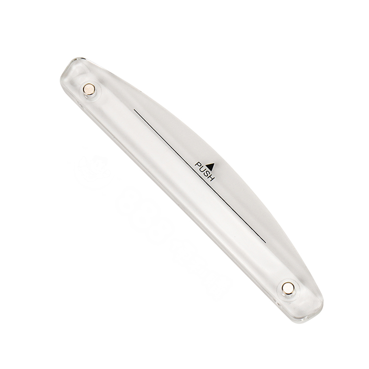 14公分透明壓條強力白板吸鐵(磁鐵)