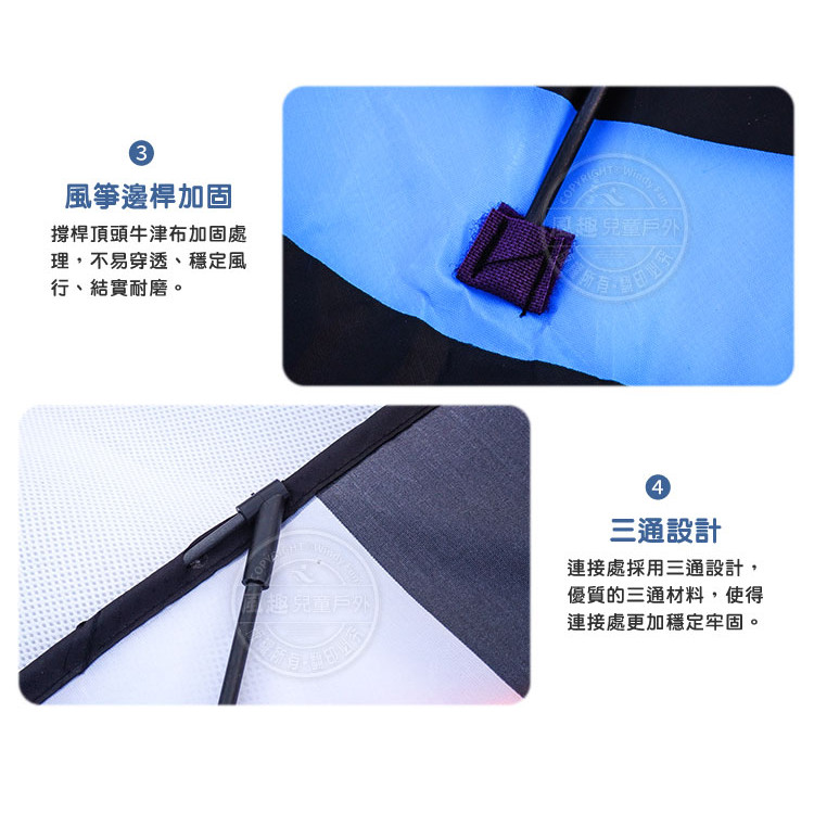 熱帶魚造型彩色風箏(118*205)(全配/附150米輪盤線) (無法超商取貨)