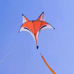 狐狸造型彩色風箏(96*300)(全配/附150米輪盤線) (無法超商取貨)