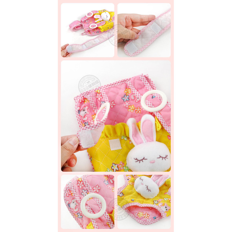 韓版妮妮娃娃(眼睛會動)(背巾+換裝)(3互動式喝奶哭笑模式)(ST2601)