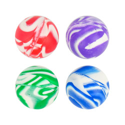 4入裝彈力球( 2.7公分)(顏色隨機）