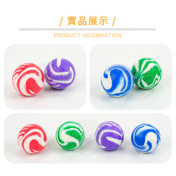 4入裝彈力球( 2.7公分)(顏色隨機）