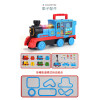 收納式聲光大火車頭 + 磁吸式電動軌道小火車(多功能品質佳) (無法超商取貨)