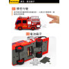 1:18 台灣配音紅色消防車(消防車音效+音樂+車燈亮)(摩輪手推超會跑)(8712)