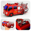 1:18 台灣配音紅色消防車(消防車音效+音樂+車燈亮)(摩輪手推超會跑)(8712)