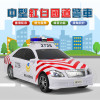1:18 台灣配音紅白國道警車(可錄音+警車音效+音樂+車燈亮)(摩輪手推超會跑)(8711)