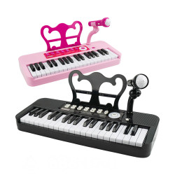 37鍵兒童啟蒙電子琴(可USB供電+錄音回放+名曲演奏+智能彈奏+附麥克風)(5013) (無法超商取貨)