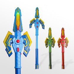 英雄聲光閃電戰戟(可申縮+音效+重力感應)(QB20) (無法超商取貨)