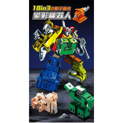 10合3小數字積木變形機器人(數字0到9/可5合1/可10合1)(78874)